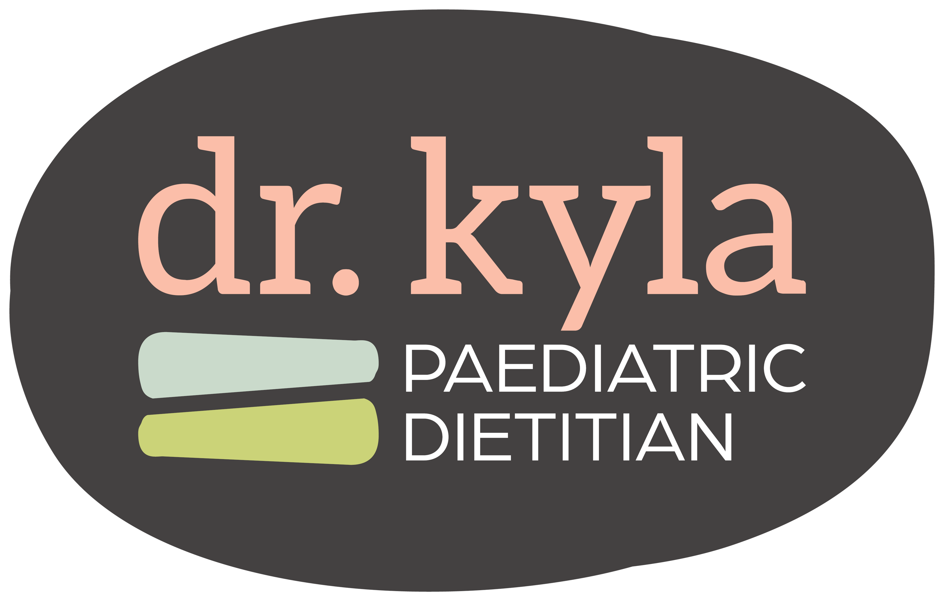 Logo for Dr. Kyla, pediatric dietitian