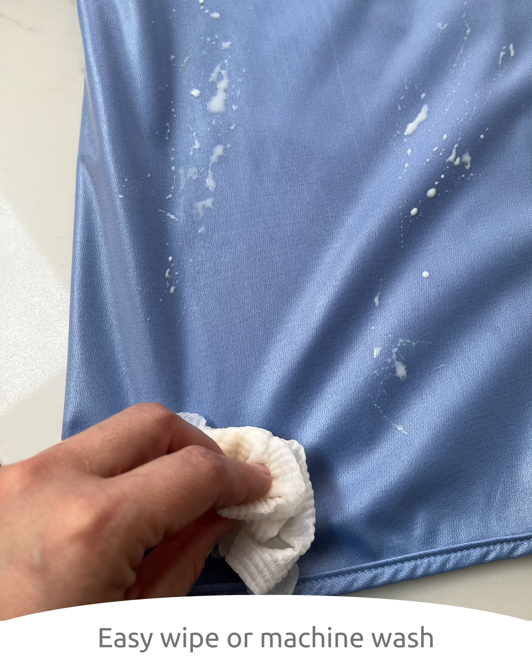 Easy wipe or wash