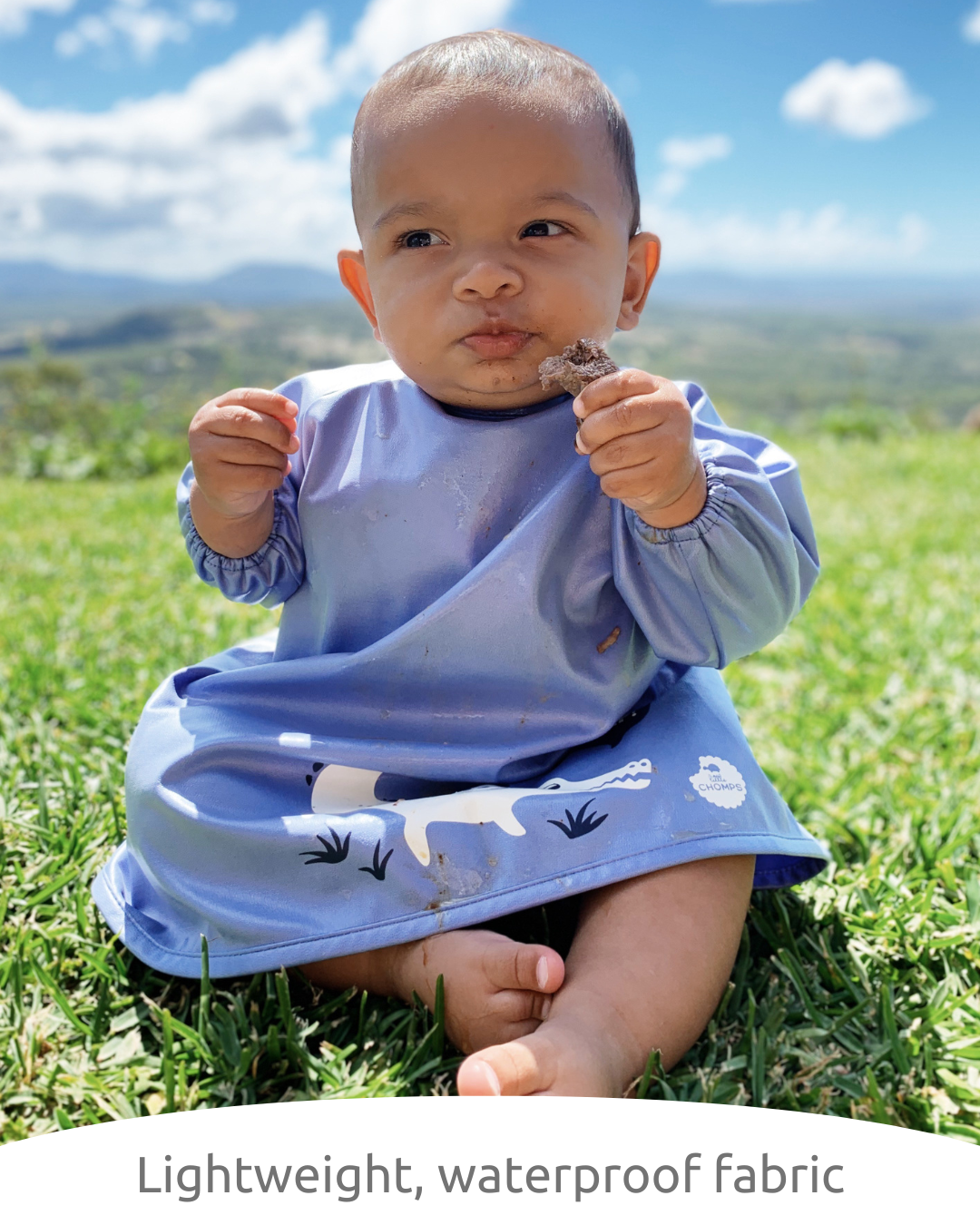 Waterproof Smock Bib - Little Chomps