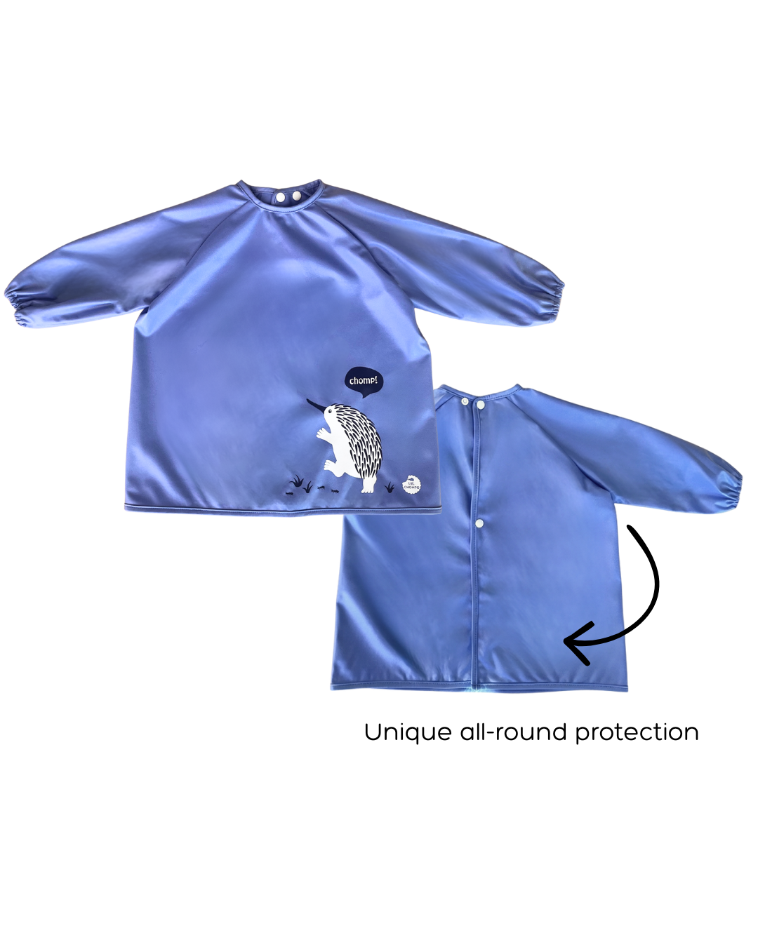 Graphic showing all round protection.