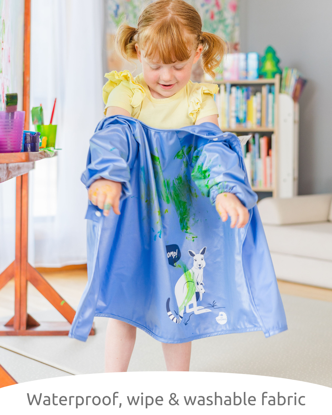 Messy Mealtime (Preschool) Smock Bib: 2-5yrs