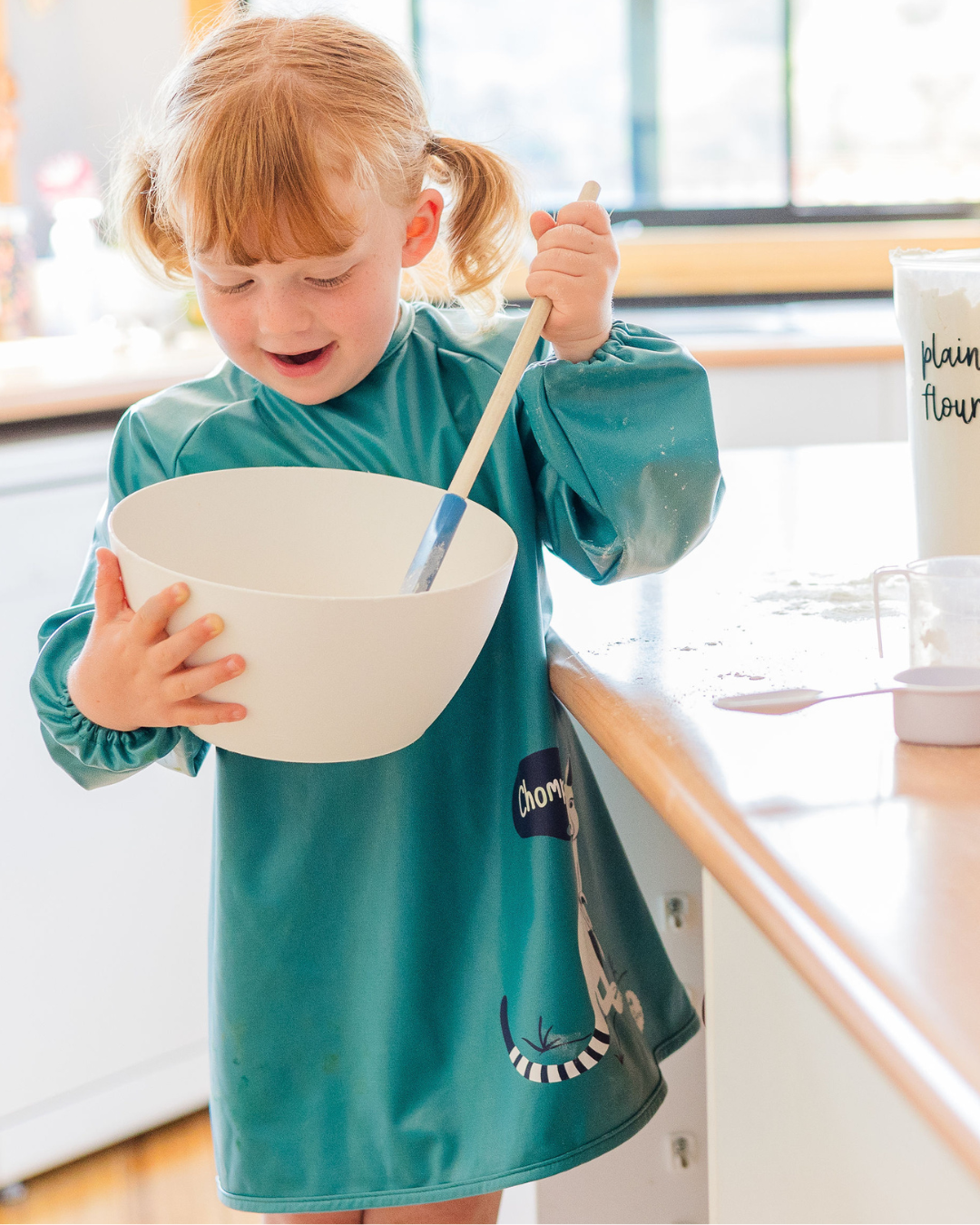 Messy Mealtime (Preschool) Smock Bib: 2-5yrs